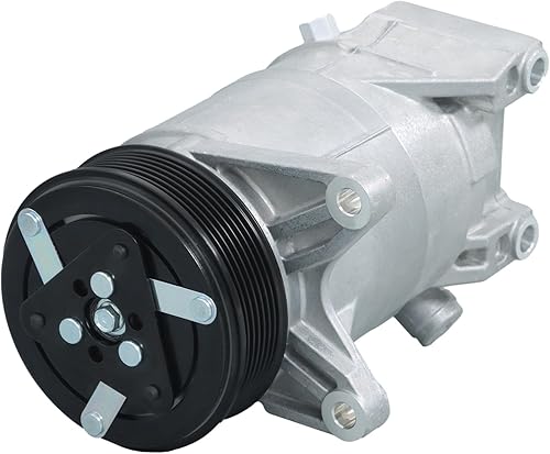 Miniatura 3 de WFLNHB Compresor de CA y embrague de AC, puertos de AC, 7 ranuras de repuesto para Nissan Maxima 3.5L 2009-2014, Murano 3.5L 2009-2014, Pathfinder