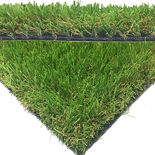 Jinxiaobei Outdoor artificial Premium Artificial Grass Realistic Artificial Grass Rug Perfect For Indoor And Outdoor Landscape Synthetic Turf Grass Green (Color : 30mm, Size : 5mX2m)