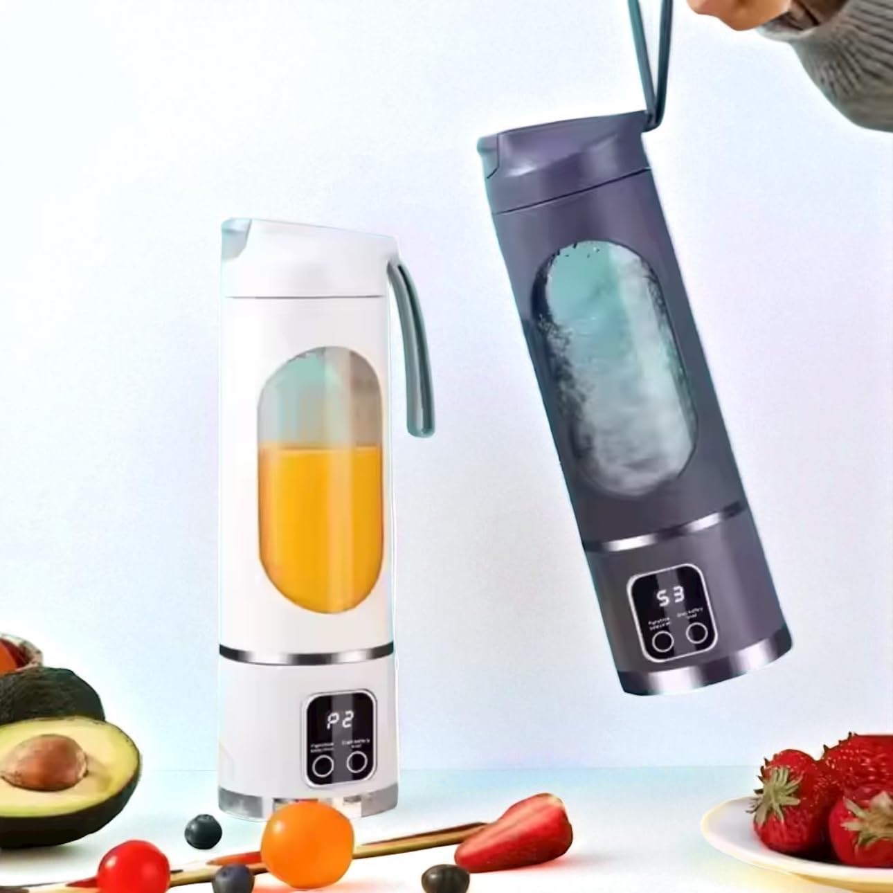 Portable Blender for shakes and Smoothies (Purple)