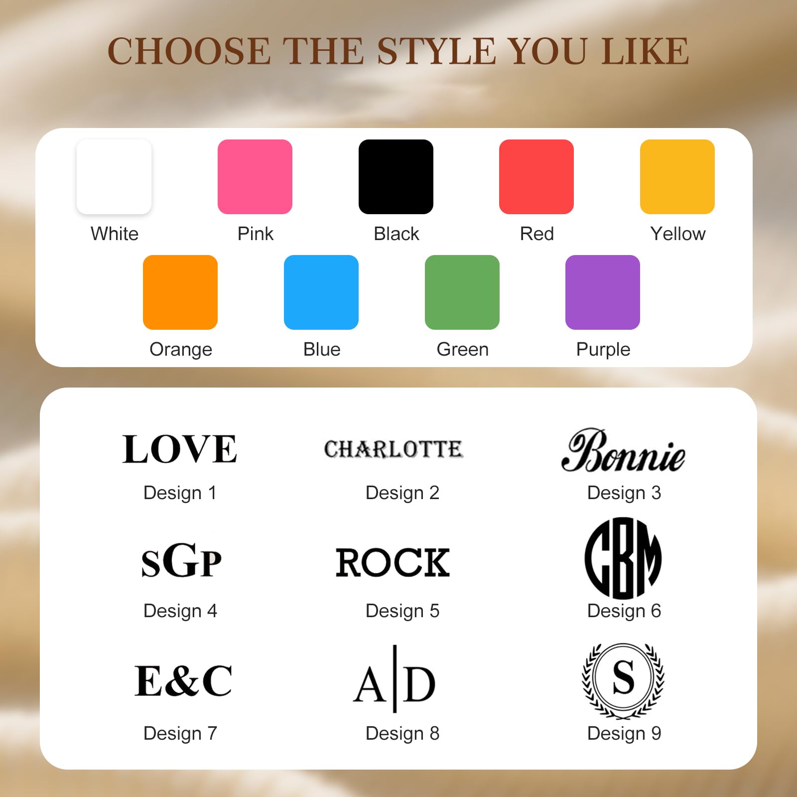 Personalisierte Häkeltasche Name, Stilvolle Garn Tasche Projekte, Leinwand Organizer Mehrere Taschen Löcher, Strick Geschenk Liebhaber Oma Mama