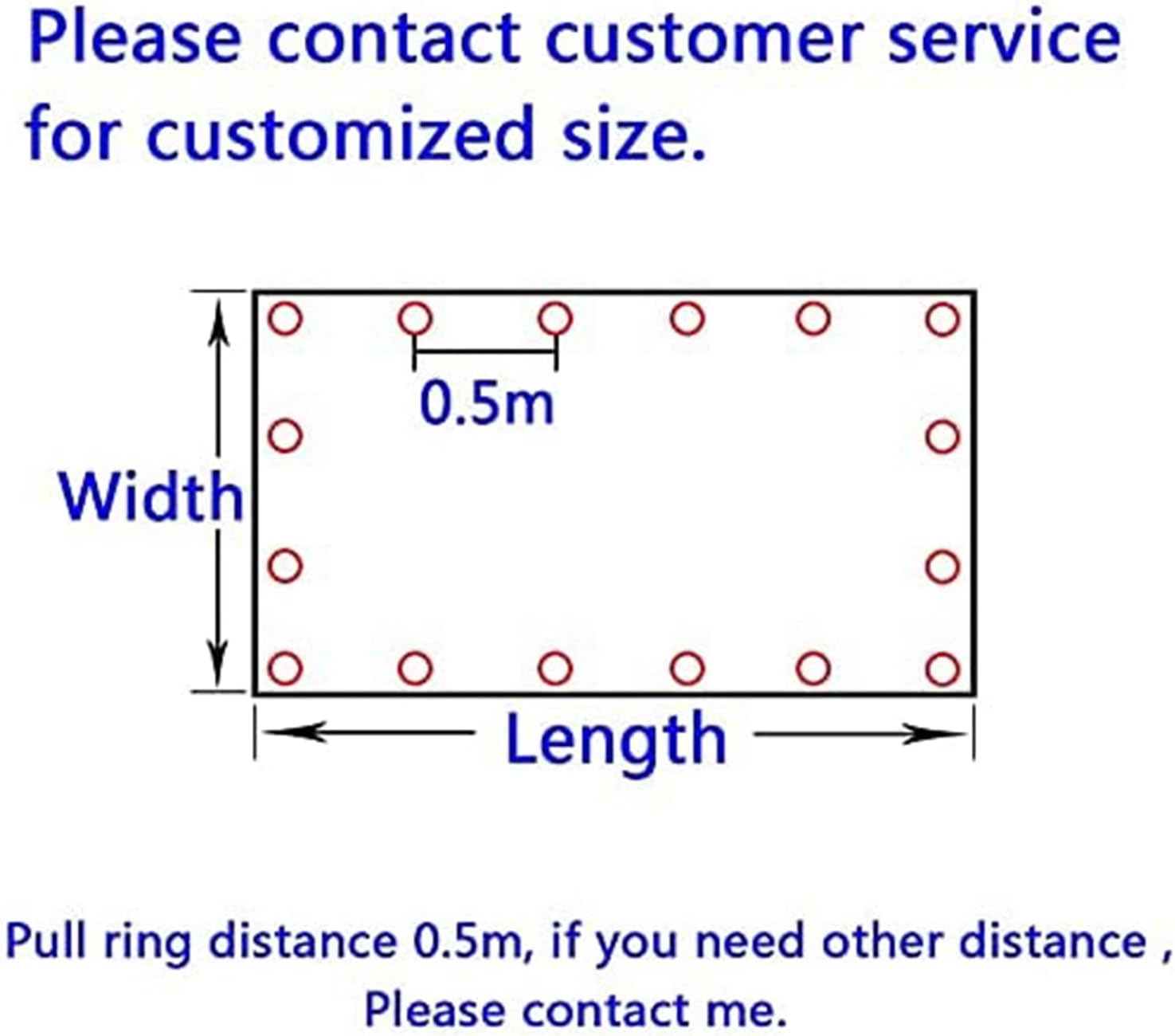 Outdoor Clear Tarp Curtain, Window Insulation Film with Eyelets and Ball Bungee Cords Rainproof Dust-Proof, for Pergola,Porch,Gazebo,Garden(6.56x11.48ft/2x3.5m)