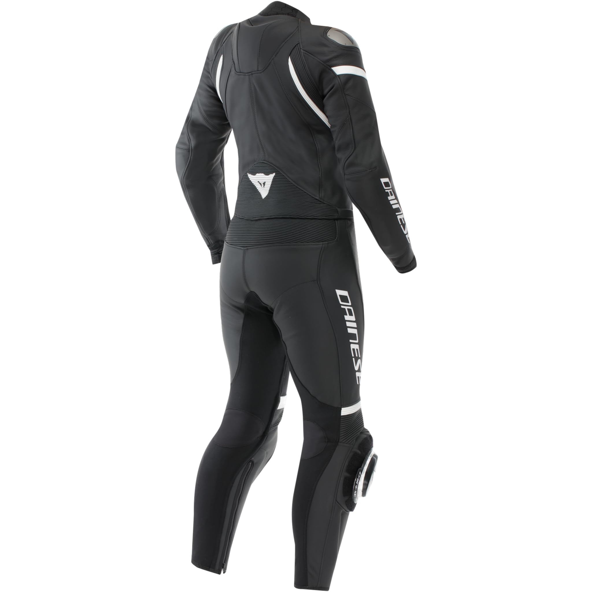 Dainese Fulminea S26 Damski dwuczęściowy skórzany garnitur motocyklowy, czarny/biały, Short 41
