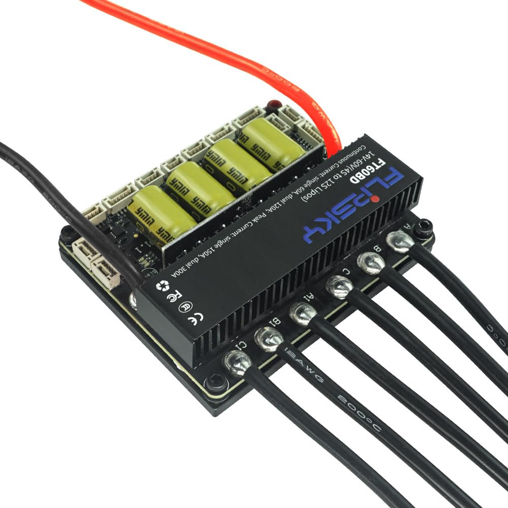 FLIPSKY FT60BD Dual ESC 60V 120A with heatsink | for DIY Eboard