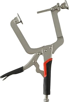 Pocket Hole Clamp 14 Inch 355mm, Right Angle, 2 Ways to Use for Hole Joinery, 1pack
