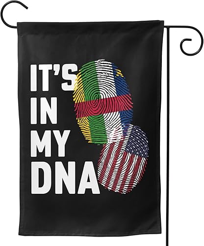 Miniatura 4 de The Central African Republic It's in My DNA Garden Flag 28"x40" Inch Double Sided Garden Flags Home Lawn Outdoor Decor Flags Party Banner Welcome