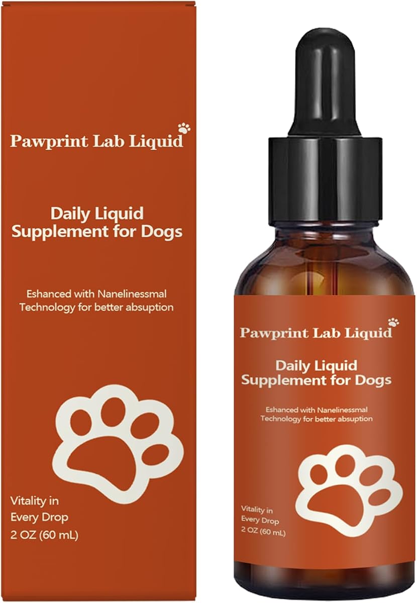 Dog Supplement,Supports Joint Health, Vitality & Healthy Aging,Easy to Give Every Day,Better Absorption-2 fl oz