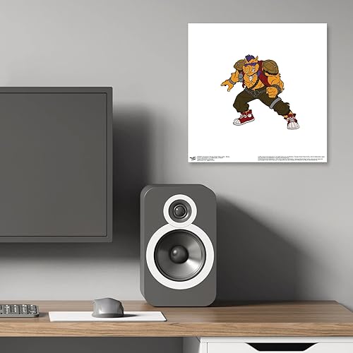 Miniatura 6 de Trends International Gallery Pops Nickelodeon Teenage Mutant Ninja Turtles - Póster de pared Bebop de 12 x 12 pulgadas, versión sin marco