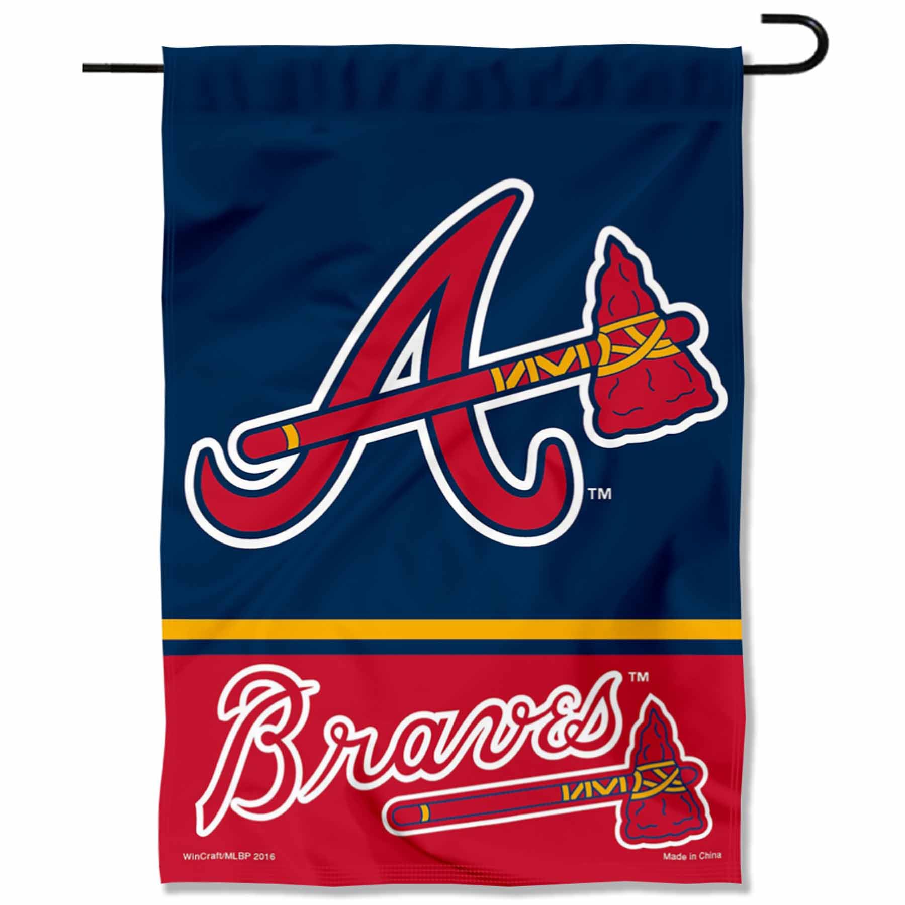 WinCraft Atlanta Double Sided Garden Flag - patio lawn and garden | Mubboo