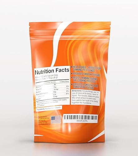 Miniatura 2 de Jel transparente para enlatar 2 libras - Polvo de almidón de maíz tipo cocinero - Espesante para líquidos, relleno de pastel de cereza y postres de