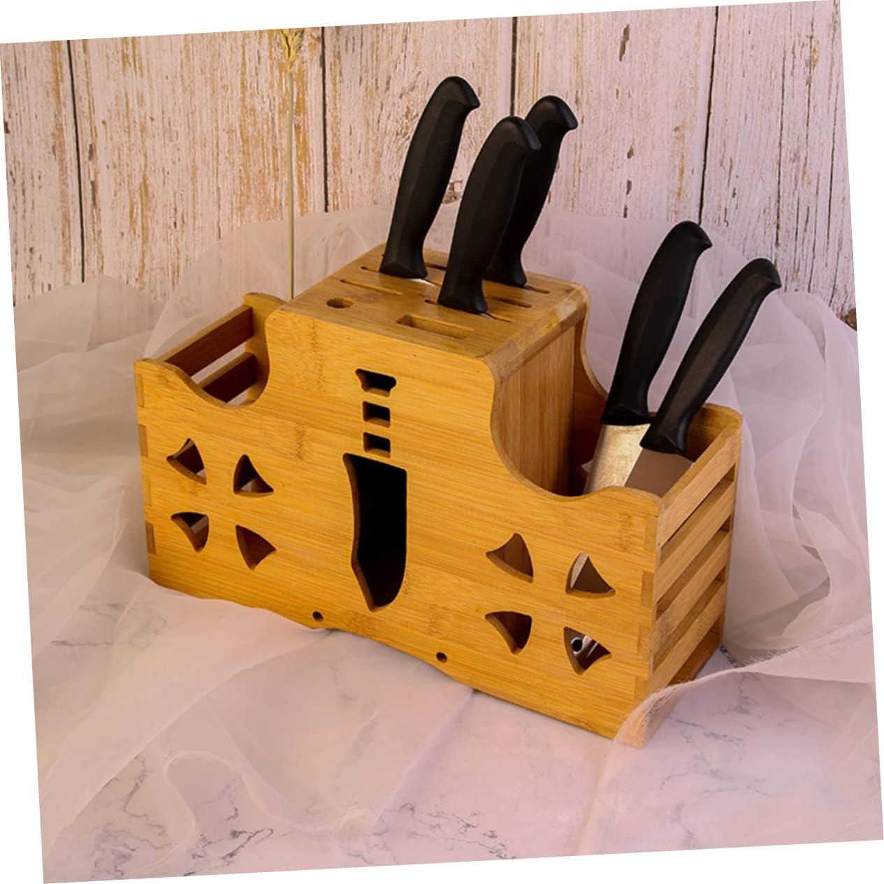 ABOOFAN Cutter Rack Household Kitchen Tool Holder for Knives Cutlery Kitchen Accessories Storage for Organized Cooking