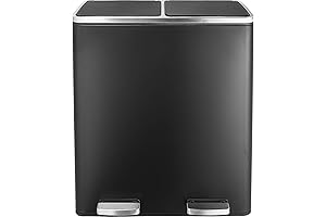 AthLike 60L Dual Trash Can: Elevate Your Kitchen's Waste Management