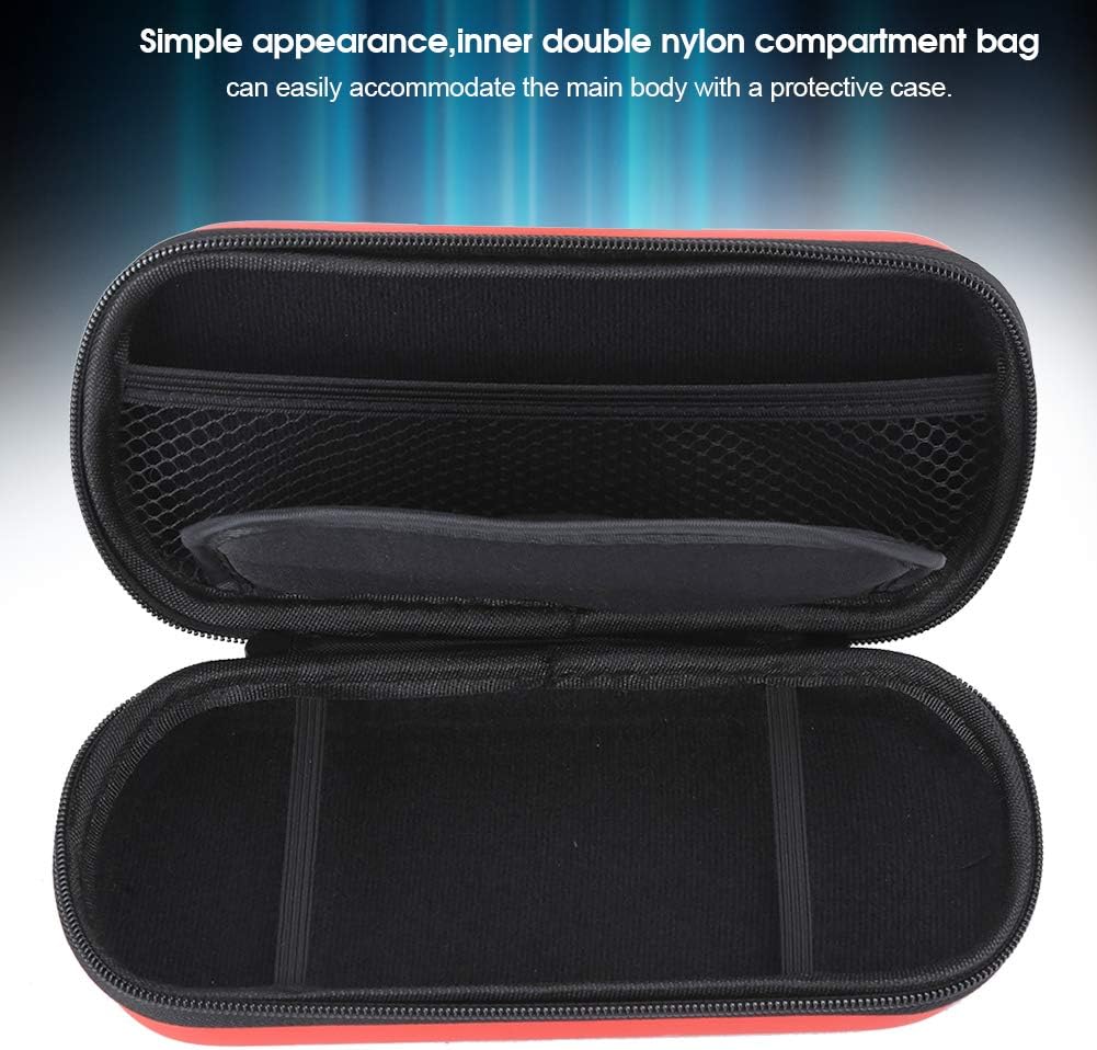ASHATA 2Pcs Protective Case for PS Vita, EVA Hard Shell Carry Case for PS Vita 1000 2000 Console, Travel Pouch Carrying Case(red)