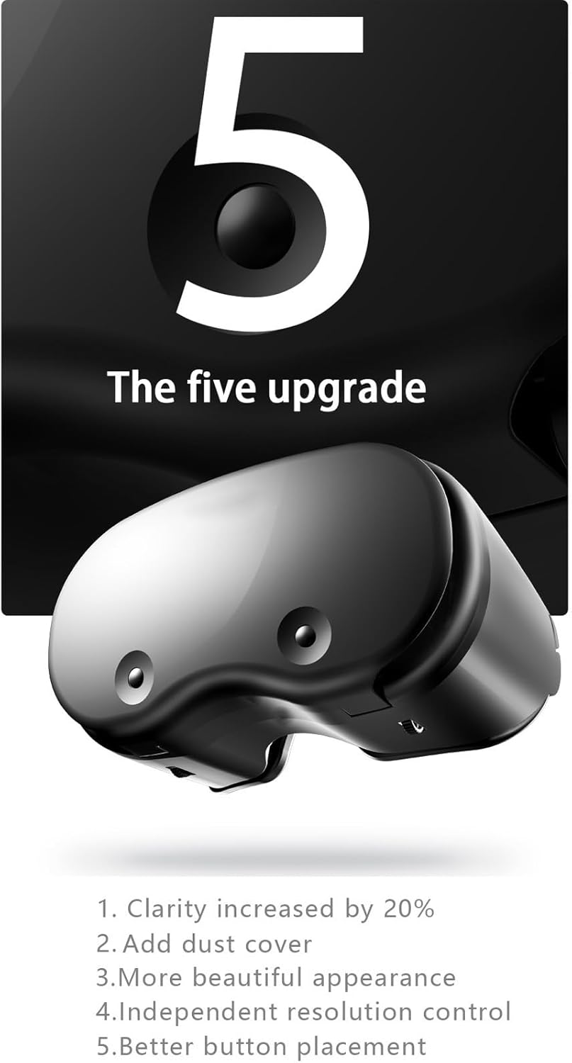 سماعة الواقع الافتراضي للموبايل، نظارات ثلاثية الابعاد مضادة ل... - view 6