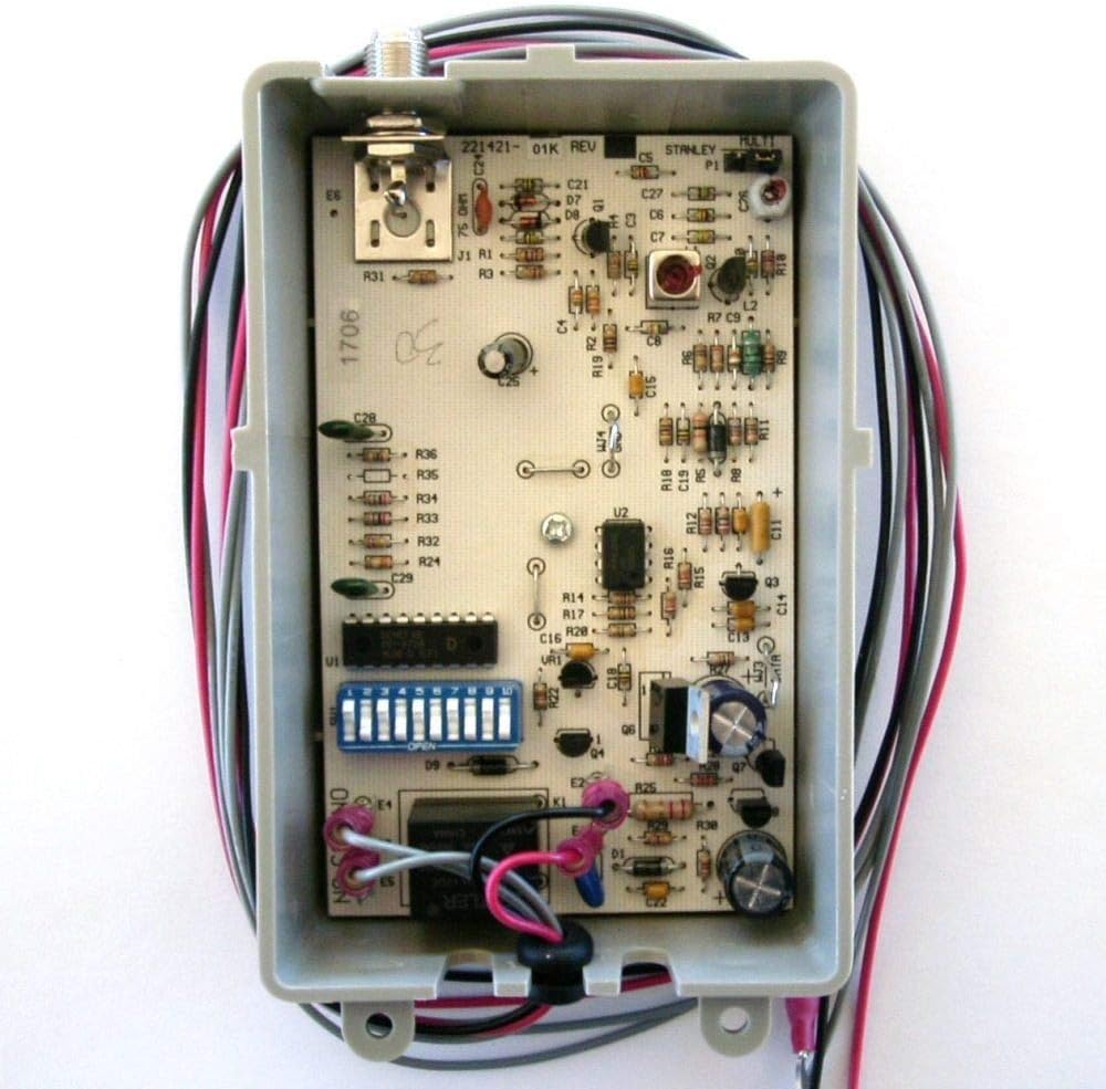 Multi-Code 1099 12 or 24 Volt Gate Radio Receiver MultiCode 109950 Linear 10 DIP