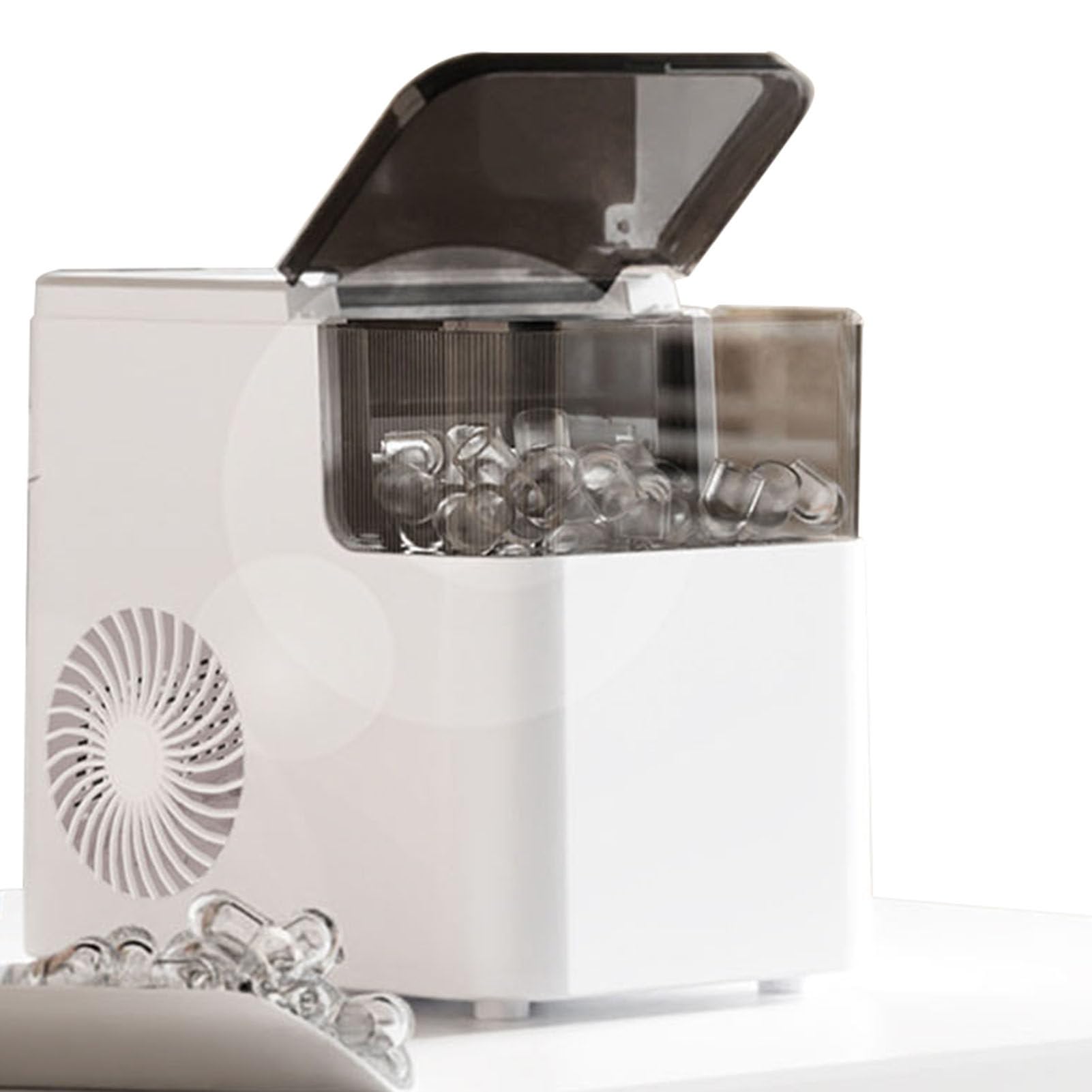 Machine à glaçons électrique portable 1,4L pour maison et bureau