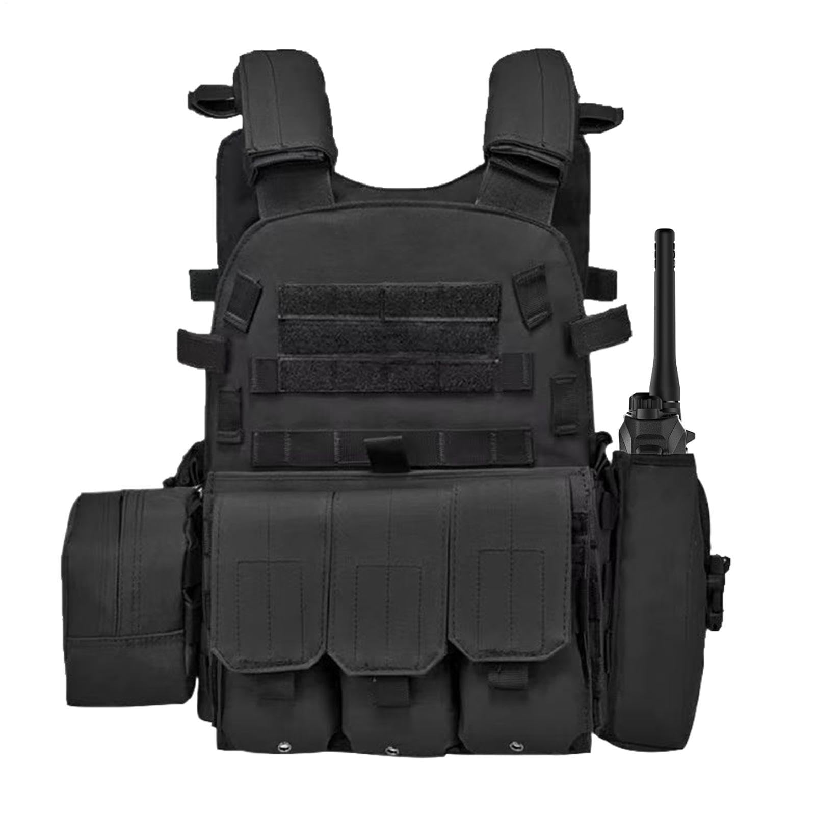 Children Combat Vest – Adjustable Paintball Gear, Outdoor Täctical Style Outfit | ärmy Theme Play Clothing for Boys Girls, Lightweight Costume for Outdoor Activity Use 17.72*13.78inch