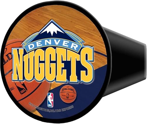 Rico Denver Nuggets NBA Plastic Trailer Hitch Cover for 2" Receiver Insert