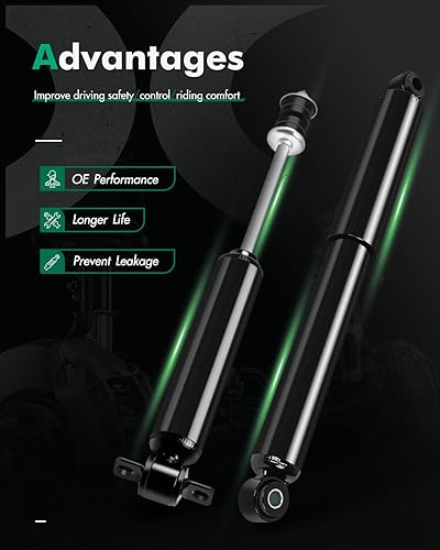 Miniatura 2 de SCITOO - Amortiguador delantero trasero para Toyota compatible con 1995-2002 para amortiguadores Toyota Tacoma 343209 344055 - Juego de 4 piezas