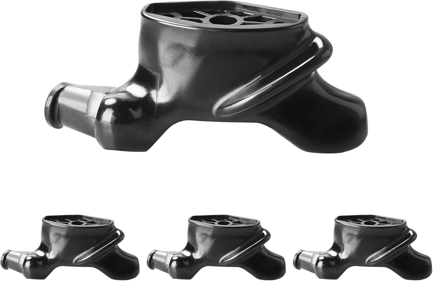 Tire Changer Duck Head 4-120129B,Tire Machine Duck Head,Wing Style Black Plastic Duck Head for Workshop tire Changer (4, Black-4)