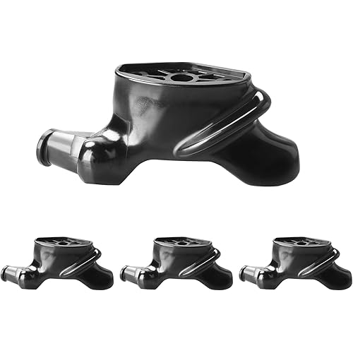 Tire Changer Duck Head 4-120129B,Tire Machine Duck Head,Wing Style Black Plastic Duck Head for Workshop tire Changer (4, Black)