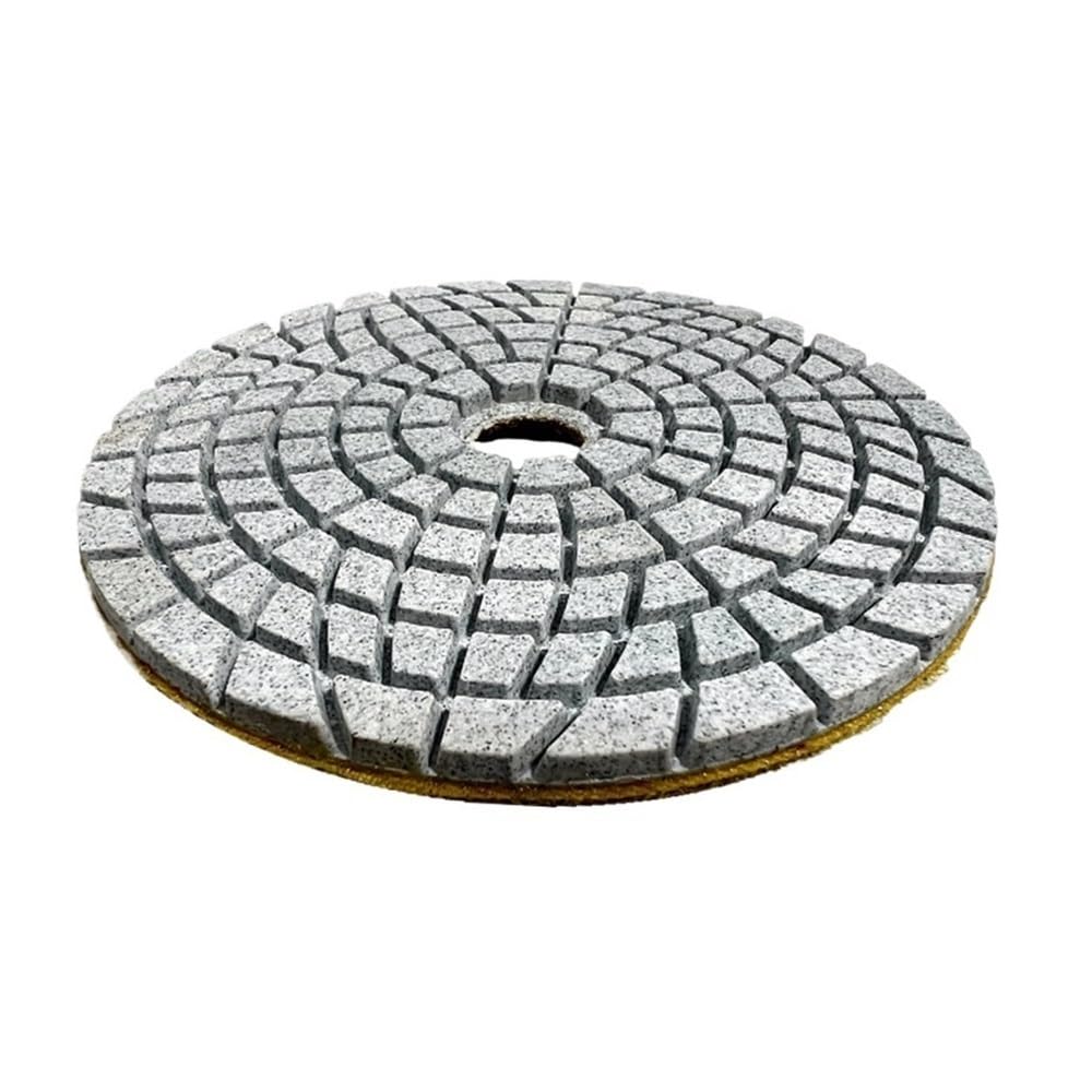 Discos de pulido húmedos de 3 y 4 pulgadas, 10 almohadillas de pulido de diamante for mármol, granito y hormigón(100x3IN)
