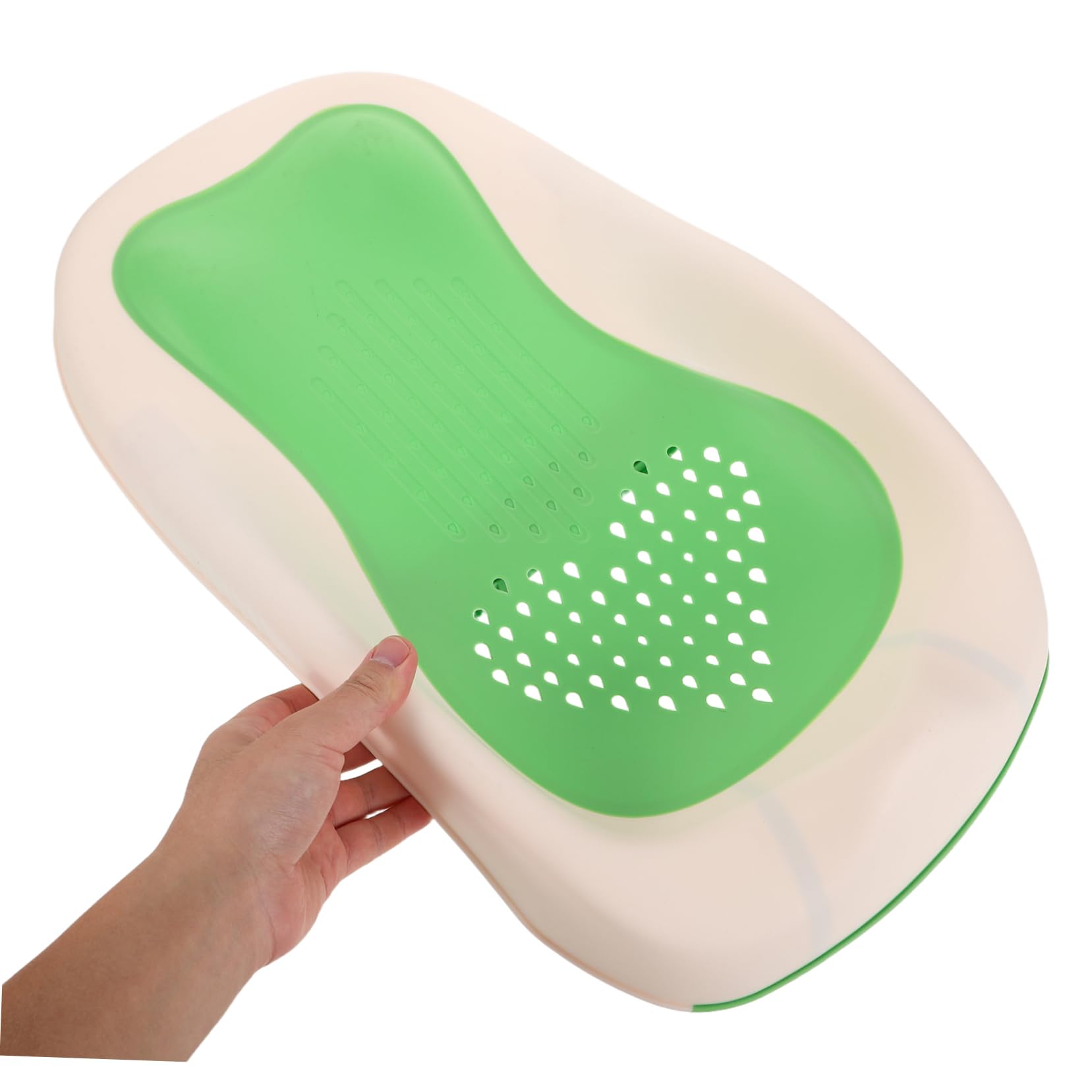 Toyvian Seggiolino Bagnetto Ragazzo Ragazza Ragazza con Base Antiscivolo Sedile e Design Portatile per Cura Delicata e Bagnetto Facile