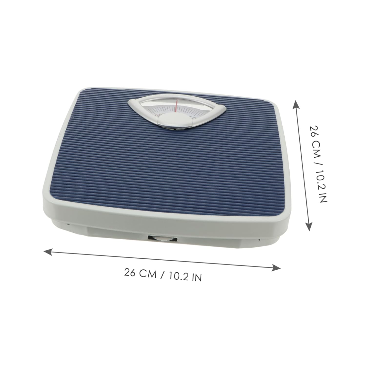 PU Non-Slip Mechanical Weight Scale for Bathroom Portable Dial Body Scale Accurate and Easy Read for Home Use