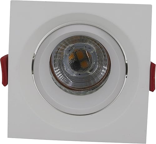 Miniatura 5 de Paquete de 2 marcos de carcasa para lámpara de techo GU10