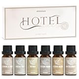 Hotel Diffuser Oils Gift Set, ARVIDSSON Luxury Fragrance Oil Blend, Hotel Scent Essential Oils for Diffuser, Jasmine & Mint, White Tea, Citrus Bliss, M-Way, Fancy Lobby, Gift for Women and Men
