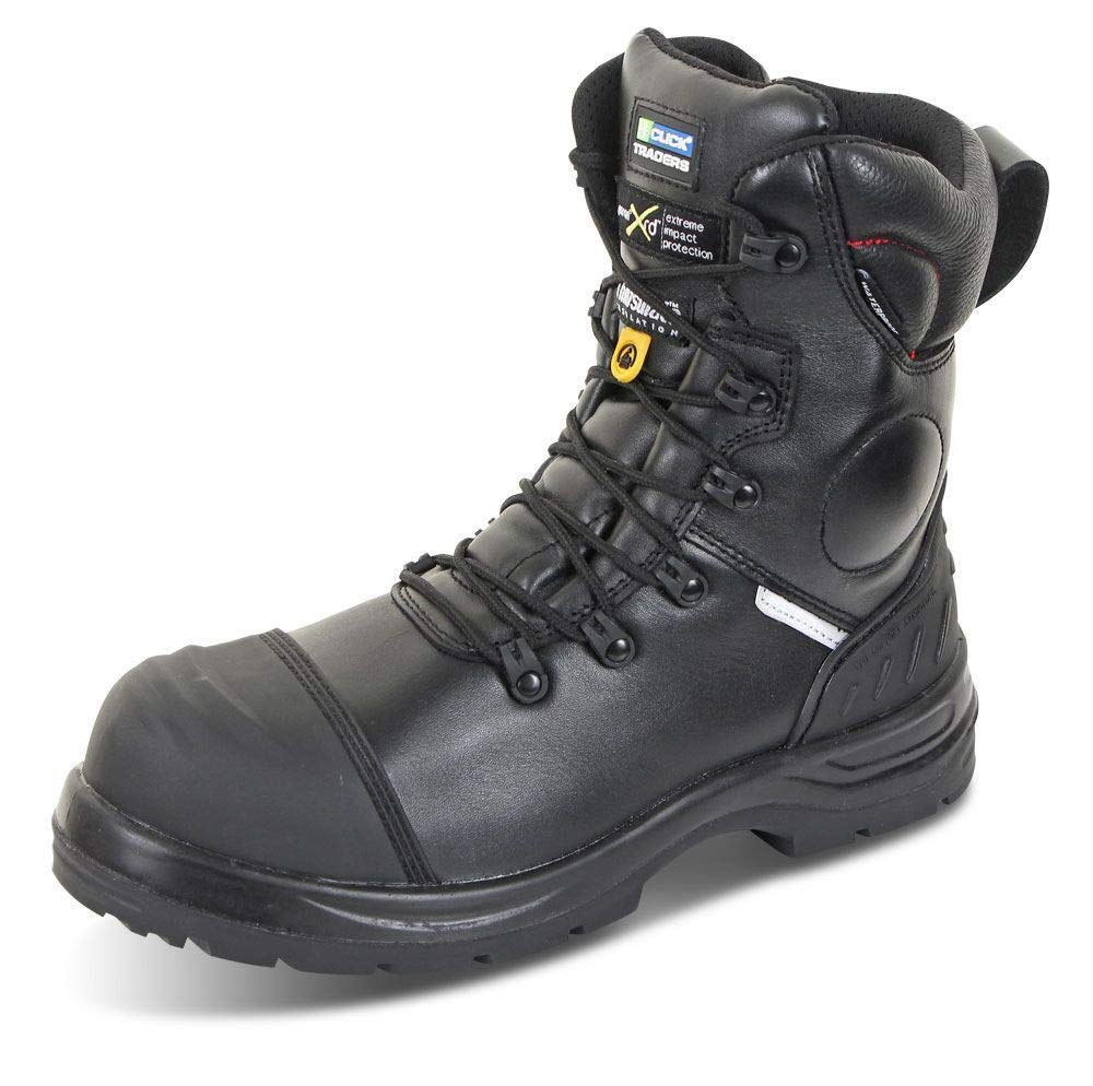 Beeswift Trencher Plus Side Zip Boot Black Size 10