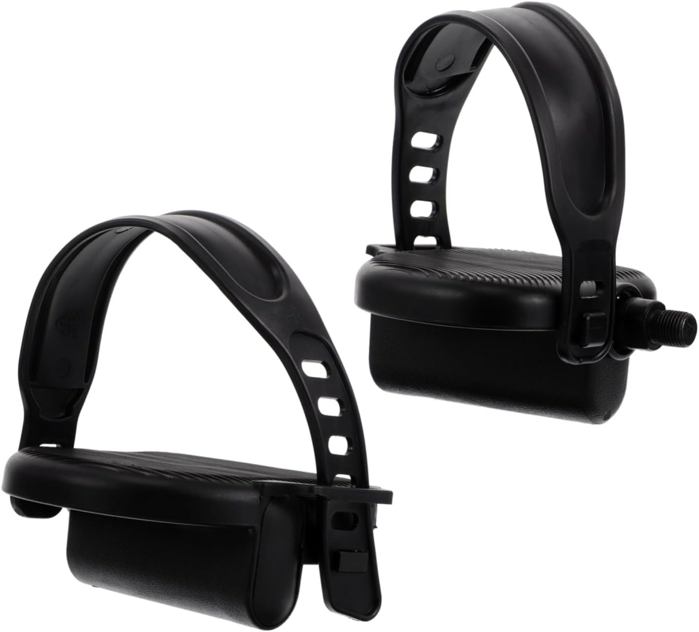 1Set Exercise Bike Replacement Pedals for Seniors Antiskid Stationary Pedals Comfort Fit Easy Installation Home Fitness Accessory for Secure Cycling Sessions