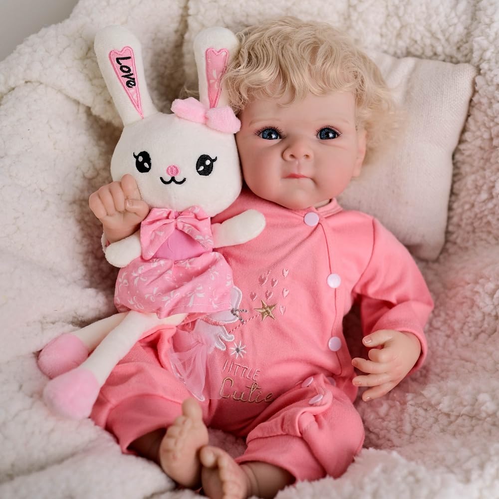 Bambole Reborn Silicone 48cm Vere Bambola Femmina Originali Maschio | 19pollici realistica Toddler Che sembrano bambolotti
