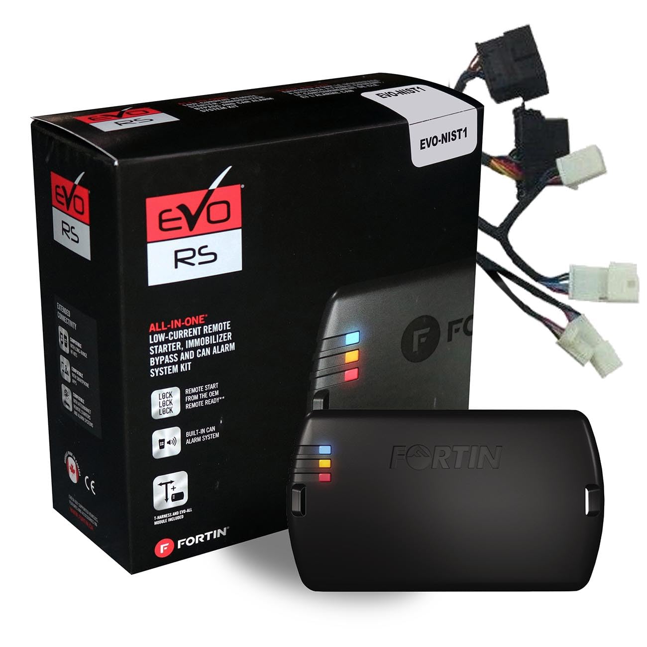 Fortin EVO-NIST1 Preloaded Module & T-Harness Combo (Nissan & Infiniti 2007 & Up Push-to-Start Vehicles)