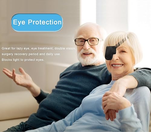 Miniatura 2 de Paquete de parches para ojos 3D para adultos y niños: izquierdo y derecho, 2 piezas cada uno