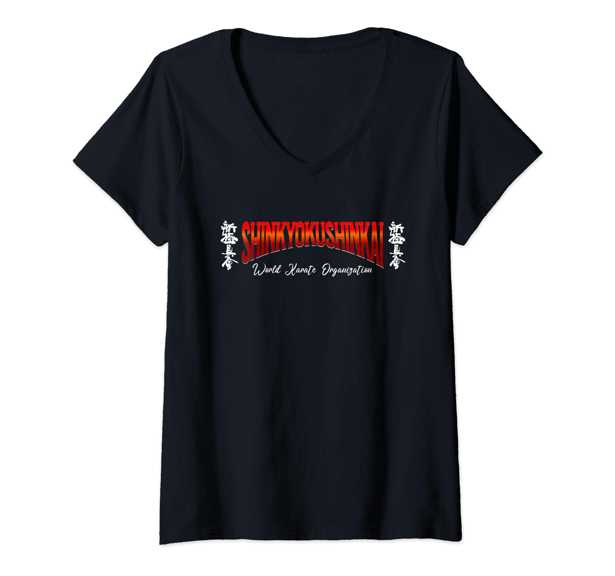 Womens shinkyokushinkai karate, shinkyokushin V-Neck T-Shirt