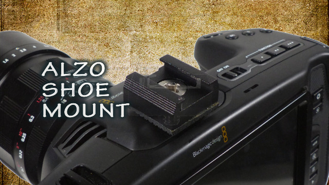 Amazon.com : ALZO Cold Shoe Mount for BMPCC 4K, 6K Blackmagic
