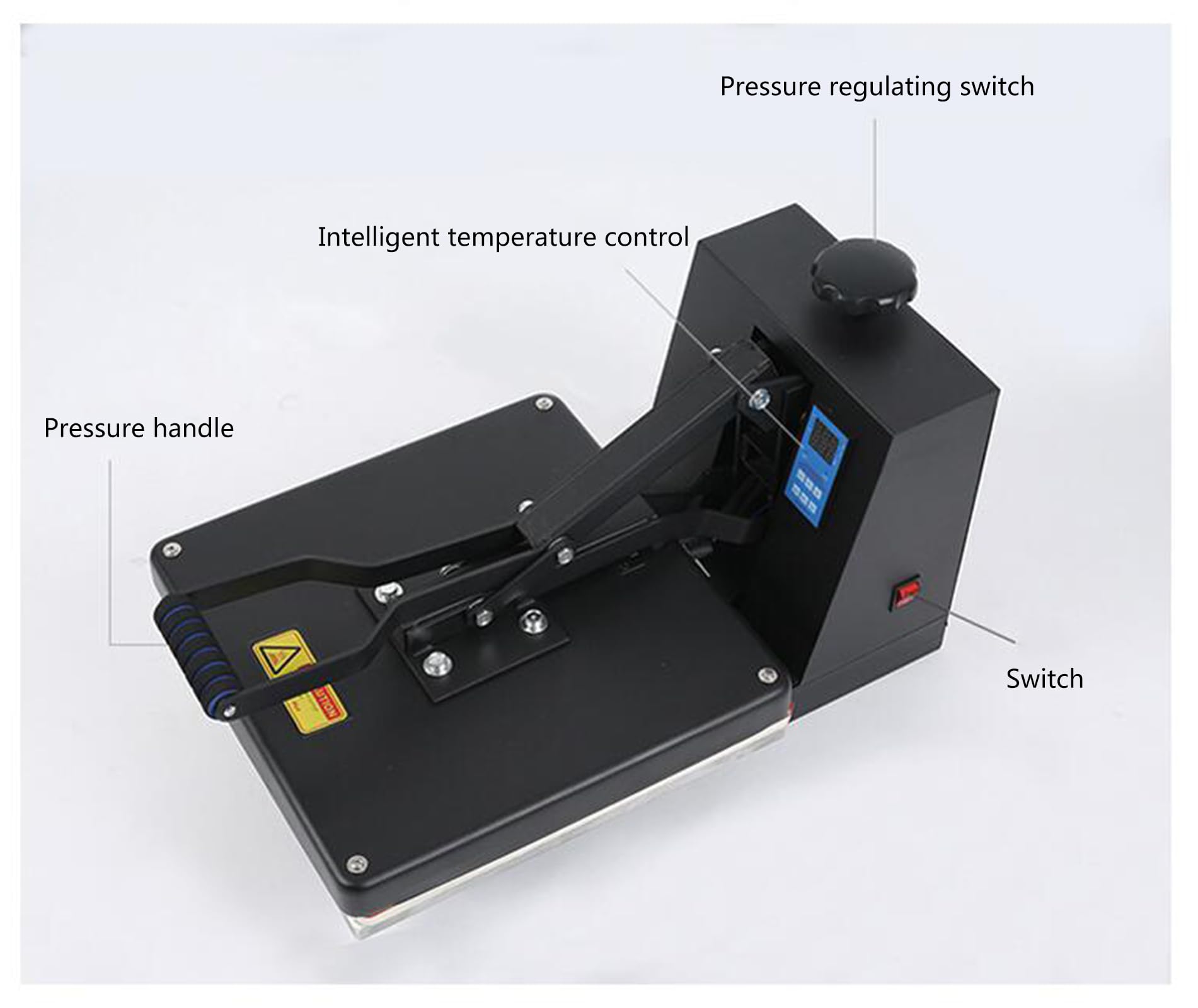 Amazon.co.jp: 熱プレス機 ポータブルヒートプレス 38 * 38cm/15 * 15