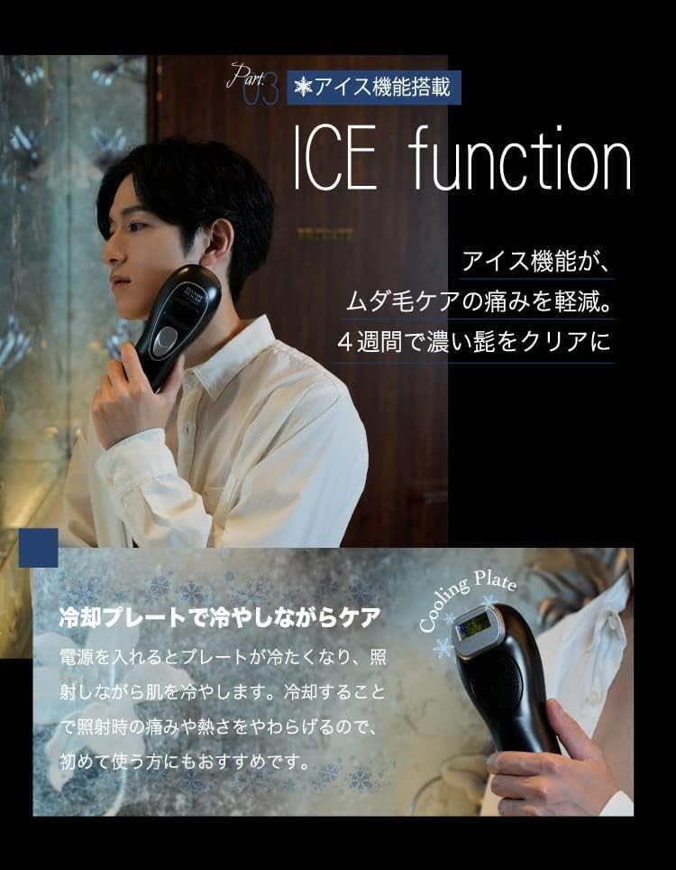 Amazon | ダンディハウス IPLヘアリムーバー+フェイスマスク5枚入り