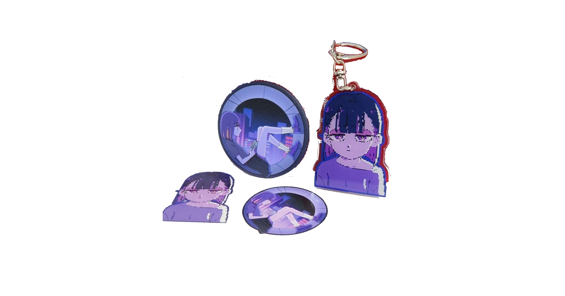 ずっと真夜中でいいのに。 キーホルダー 缶バッジ ライブグッズ等 Amazon.co.jp: ずっと真夜中でいいのに キーホルダー 缶バッジ