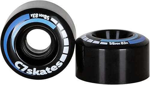 Miniatura 2 de C SEVEN C7skates Premium - Ruedas para patines (medianoche)