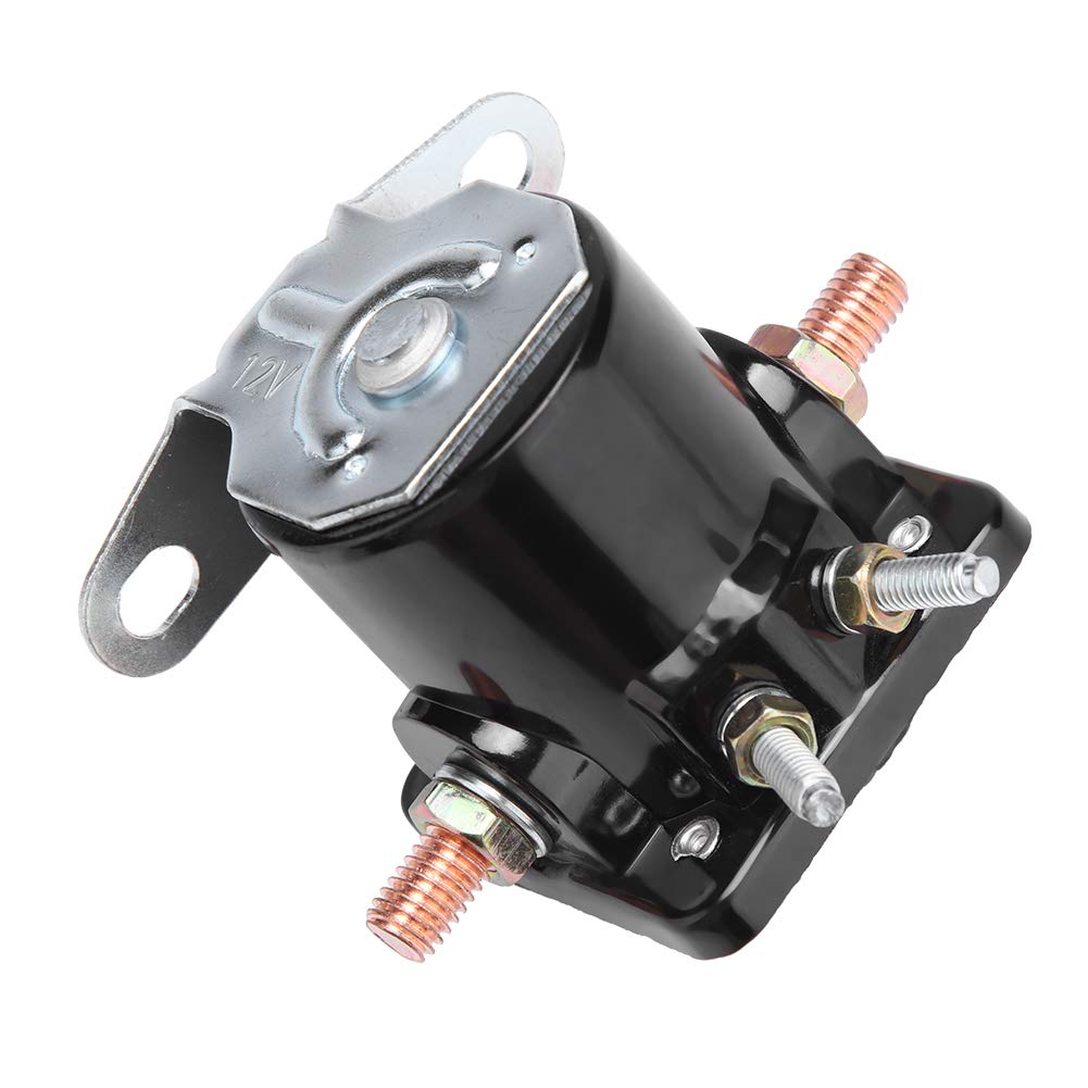 KIMISS Przekaźnik rozrusznika 12V 4-zaciskowy for, ciężki rozrusznik samochodowy, przełącznik solenoidalny, B6AZ-11450-A