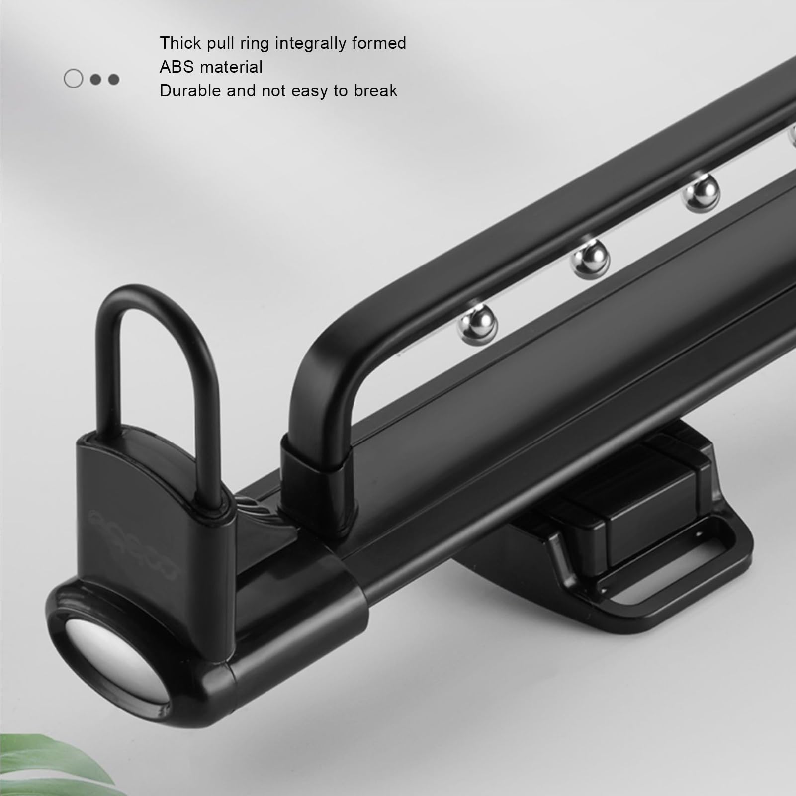Appendiabiti estraibile scorrevole estensibile per armadio, multifunzione, con barra di smorzamento (40 cm) per un efficiente risparmio di spazio e un facile accesso