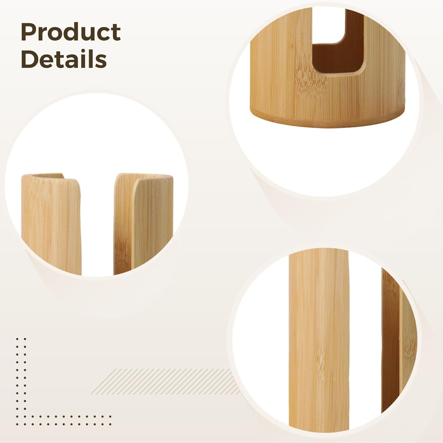 Large 2 Pcs Wood Lid Organizer, Wooden Jar Lid Storage Holder, Vertical Cup Lid Dispenser for Tea Room Countertop, Coffee Bar, Kitchen Cabinet and Cupboard
