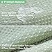 Dynamene Sage Green Shower Curtain - Waffle Textured Heavy Duty Thick Fabric Shower Curtains for Bathroom, 256GSM Luxury Weighted Polyester Cloth Bath Curtain Set with 12 Plastic Hooks，72Wx72H,Green