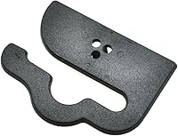 Vista 3 de 20pcs plástico gancho colgador & para embalaje calcetín prenda textil accesorios negro