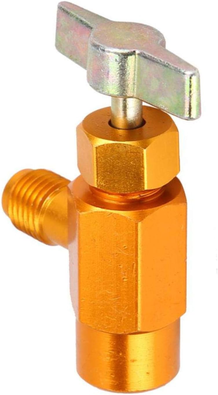 Can Tap Dispensing Valve, Aluminum Alloy Refrigerant Bottle