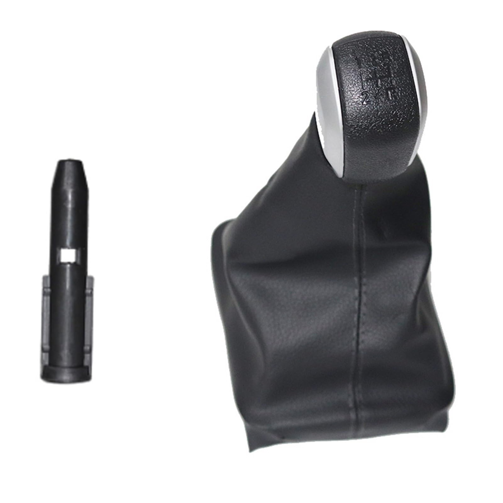Versnellingen Schakelpook Voor Peugeot 206 406 Chrome & Leather Auto Shift Pookknop Hendel Gaitor Boot Cover Auto Shifter Knop Auto Pookknop (Maat : Type B set Versnellingen Schakelpook Voor Peugeot 206 406 Chrome & Leather Auto Shift Pookknop Hendel Gaitor Boot Cover Auto Shifter Knop Auto Pookknop (Maat : Type B set