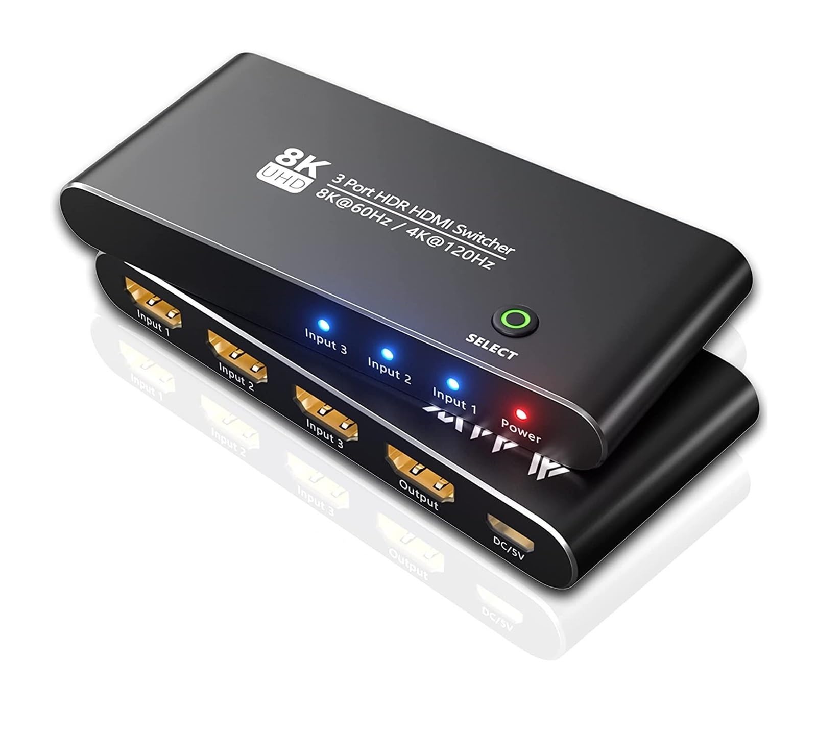 Amazon.co.jp: HDMI KVMスイッチ HDMI KVM切替器 8K HDMI対応 3入力1