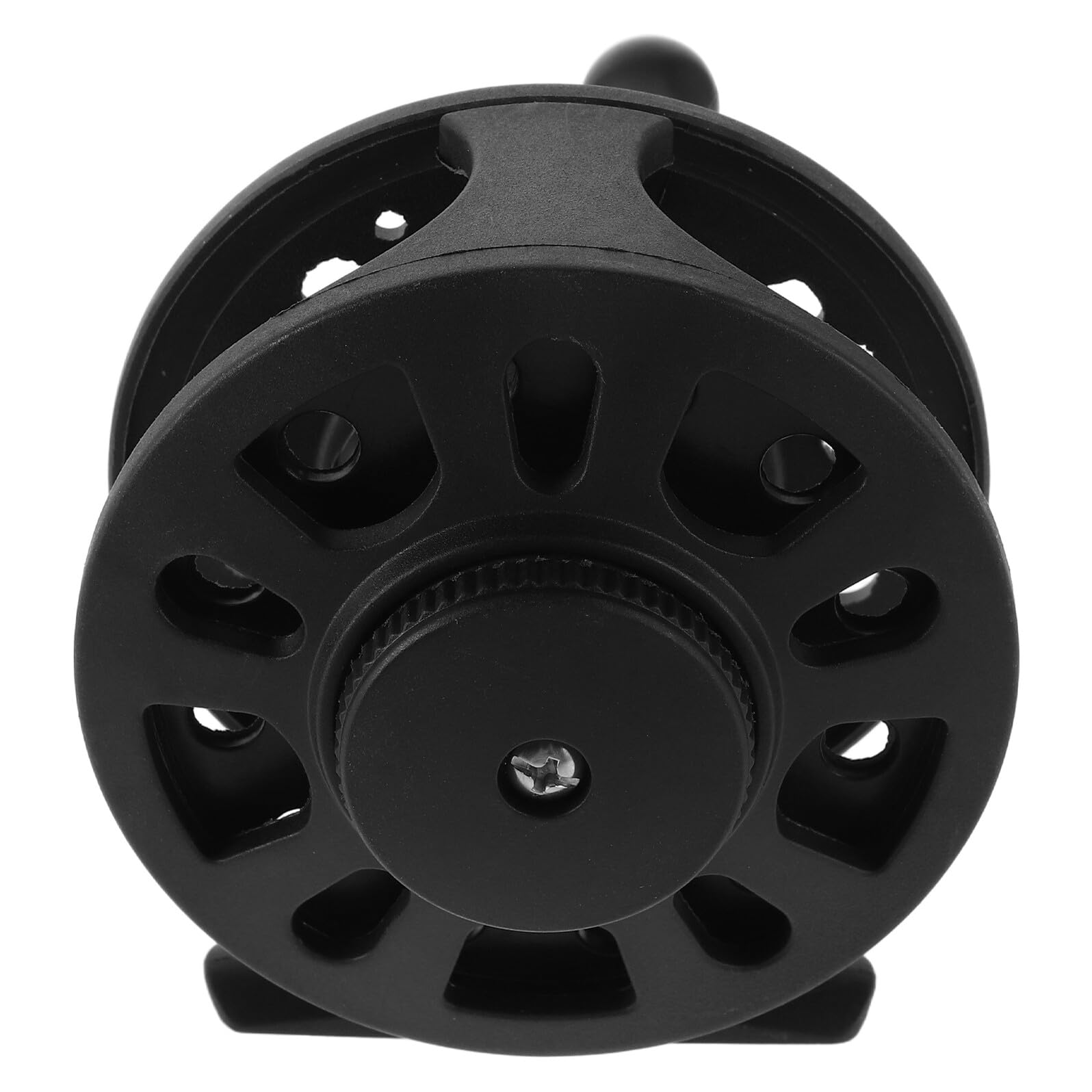 Kichvoe Fishing Reel Centerpin Float Reel Abs Plastic Front Casting Fly Fishing Gear Handle for Freshwater Carp Bass Trout Anglers