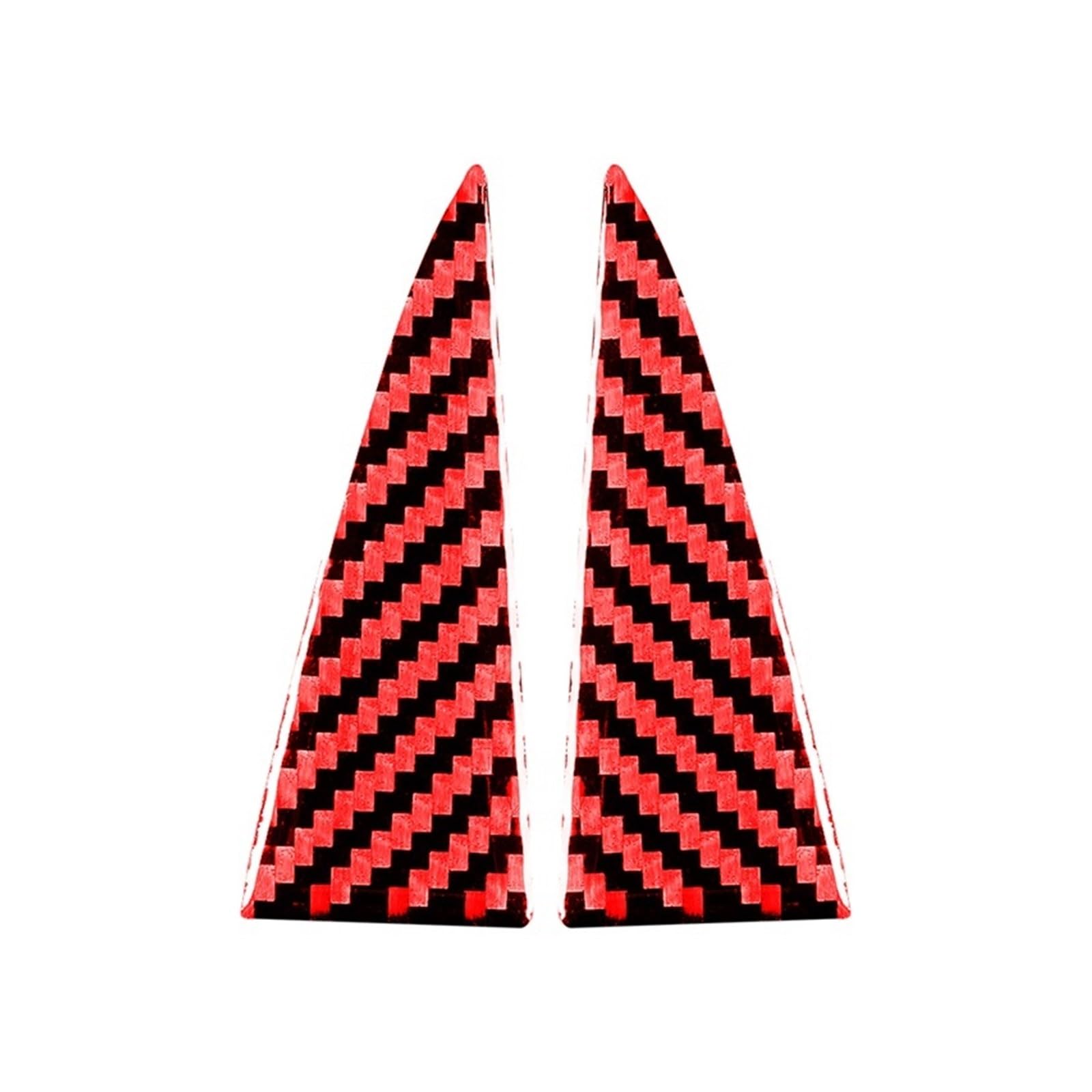 THXZINGLWG Compatible for BMW Z4 Series G28 G29 2019-2023 Carbon Fiber Accessories Modified Interior Car Door Armrest Decoration Trim Cover Stickers(Red Carbon Fibre)
